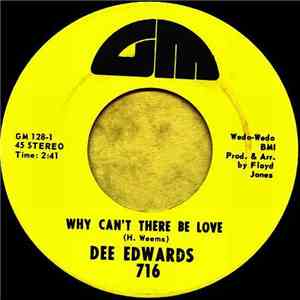 Dee Edwards - Why Can't There Be Love / Hurt A Little Everyday
