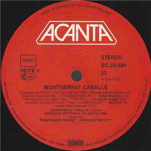 Montserrat Caballé - Arien Aus Madame Butterfly • Cavalleria Rusticana • Il ...