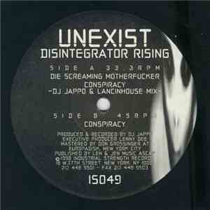Unexist - Disintegrator Rising