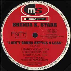 Brenda K. Starr - I Ain't Gonna Settle 4 Less