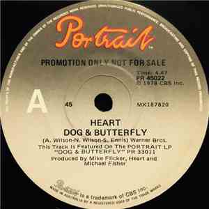 Heart - Dog & Butterfly