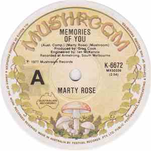 Marty Rose  - Memories of You