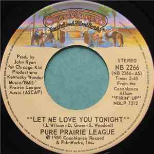 Pure Prairie League - Let Me Love You Tonight