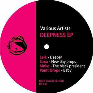 Various Artists - Deepness EP