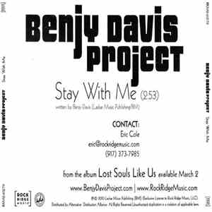 Benjy Davis Project - Stay With Me