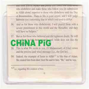 China Pig  - Lay Bombs, Not Flowers (a Reaction to the 22/05/17 Manchester  ...