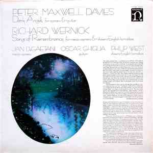 Peter Maxwell Davies / Richard Wernick - Dark Angels / Songs Of Remembrance