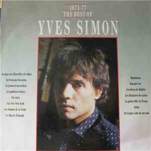 Yves Simon - 1973-77 The Best Of Yves Simon
