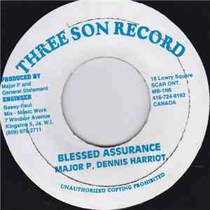 Major P, Dennis Harriott - Blessed Assurance
