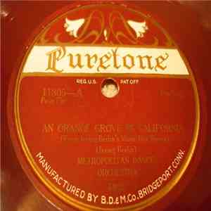 Metropolitan Dance Orchestra - An Orange Grove In California / Little Butte ...