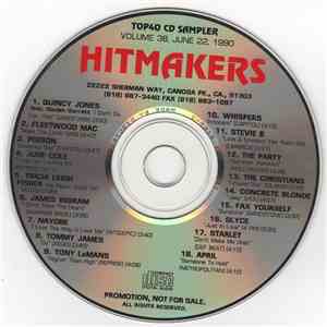 Various - Hitmakers Top 40 CD Sampler Vol. 38