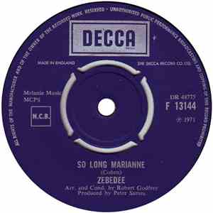 Zebedee  - So Long Marianne