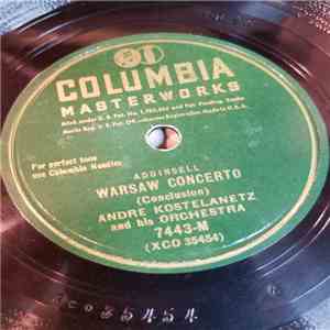 André Kostelanetz And His Orchestra - Warsaw Concerto (Beginning) / Warsaw ...