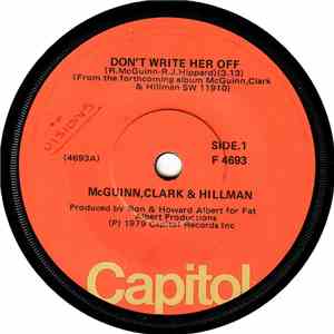 McGuinn, Clark & Hillman - Don't Write Her Off