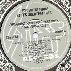 Various - Excerpts From Stiffs Greatest Hits