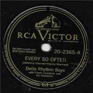 Delta Rhythm Boys With Frank Comstock And His Orchestra - Every So Often /  ...