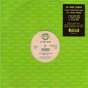 Jo Ann Jones - I Don't Need Your Love