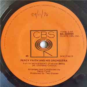 Percy Faith And His Orchestra - Fifth Movement (Tubular Bells) / Theme From ...