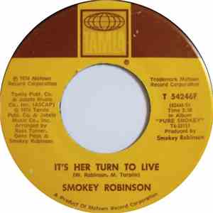 Smokey Robinson - It's Her Turn To Live