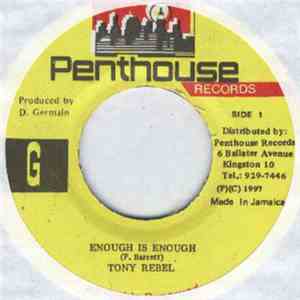Tony Rebel - Enough Is Enough