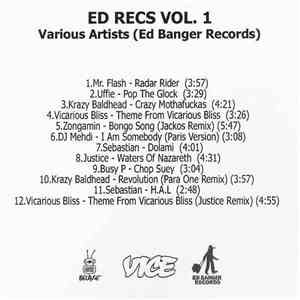 Various - Ed Recs Vol. 1