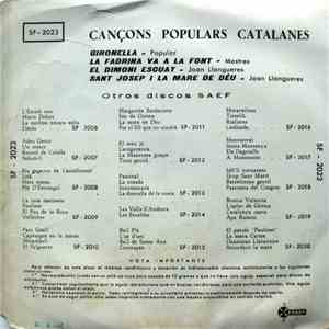 Font Sellabona - Gironella / La Fadrina Va A La Font / El Dimoni Escuat / S ...