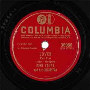 Gene Krupa And His Orchestra - Lover / Boogie Blues