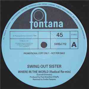 Swing Out Sister - Where In The World