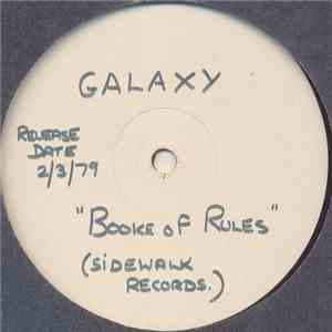 Galaxy - Book Of Rules