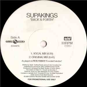 The Supakings - Back & Forth