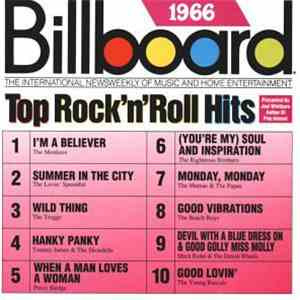 Various - Billboard Top Rock'N'Roll Hits - 1966