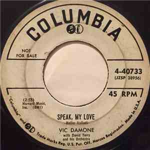 Vic Damone with David Terry And His Orchestra - Speak My Love / War And Pea ...