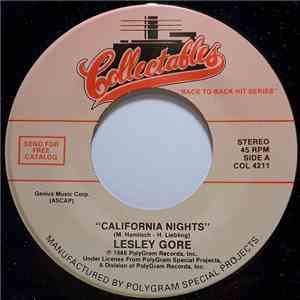 Lesley Gore - California Nights / That’s The Way Boys Are