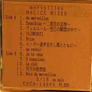 Malice Mizer - Merveilles
