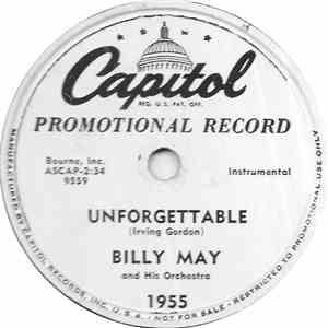 Billy May And His Orchestra - Unforgettable / Silver And Gold
