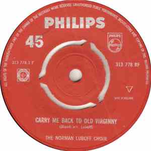 Norman Luboff Choir, The - Carry Me Back To Old Virginny
