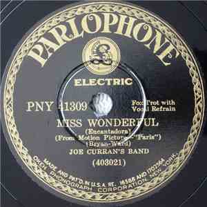 Joe Curran's Band - Miss Wonderful / Somebody Mighty Like You