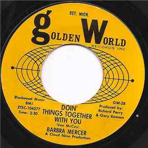 Barbara Mercer - Doin' Things Together With You / Nobody Loves You Like Me