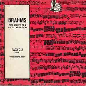 Brahms, Yakov Zak, Leningrad Philharmonic Orchestra, Kurt Sanderling - Pian ...