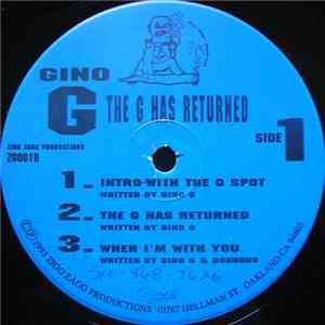 Gino G - The G Has Returned