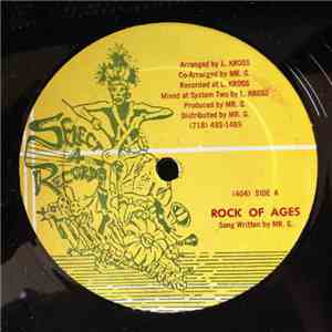 Mr. G - Rock Of Ages / Right Lyrics