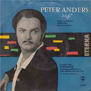 Peter Anders - Peter Anders Singt
