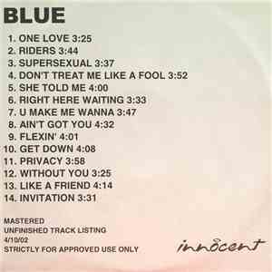 Blue  - Blue