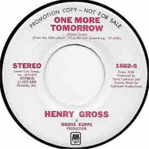 Henry Gross - One More Tomorrow