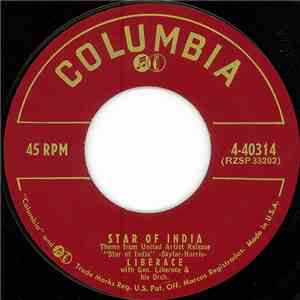 Liberace With Geo. Liberace & His Orch. - Star Of India / Rhapsody By Candl ...