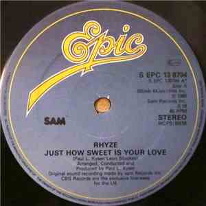 Rhyze - Just How Sweet Is Your Love / I Found Love In You