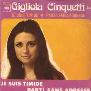 Gigliola Cinquetti - Je Suis Timide / Parti Sans Adresse