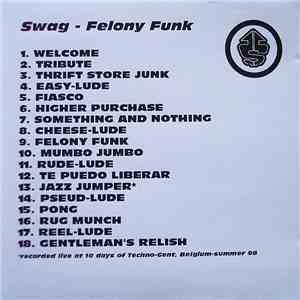 Swag - Felony Funk