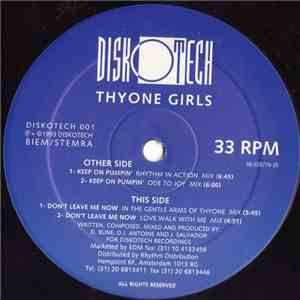 Thyone Girls - Keep On Pumpin'