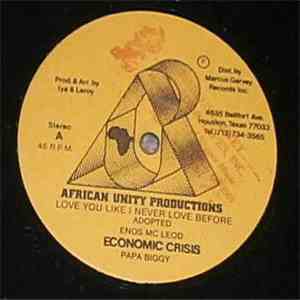 Enos Mc Leod / Papa Biggy - Love You Like I Never Love Before / In A Dis